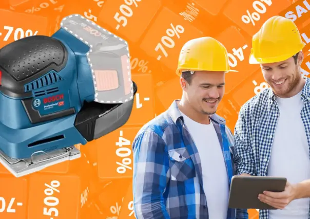 The Home Depot te regala un kit de 2 baterías en la compra de una lijadora orbital