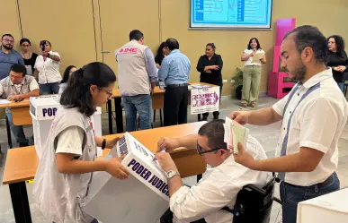 Elección Judicial 2025: INE Yucatán realiza simulacro de votación para personas con discapacidad