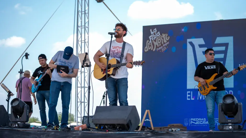 Esta es la cartelera de la Feria de Piedras Negras