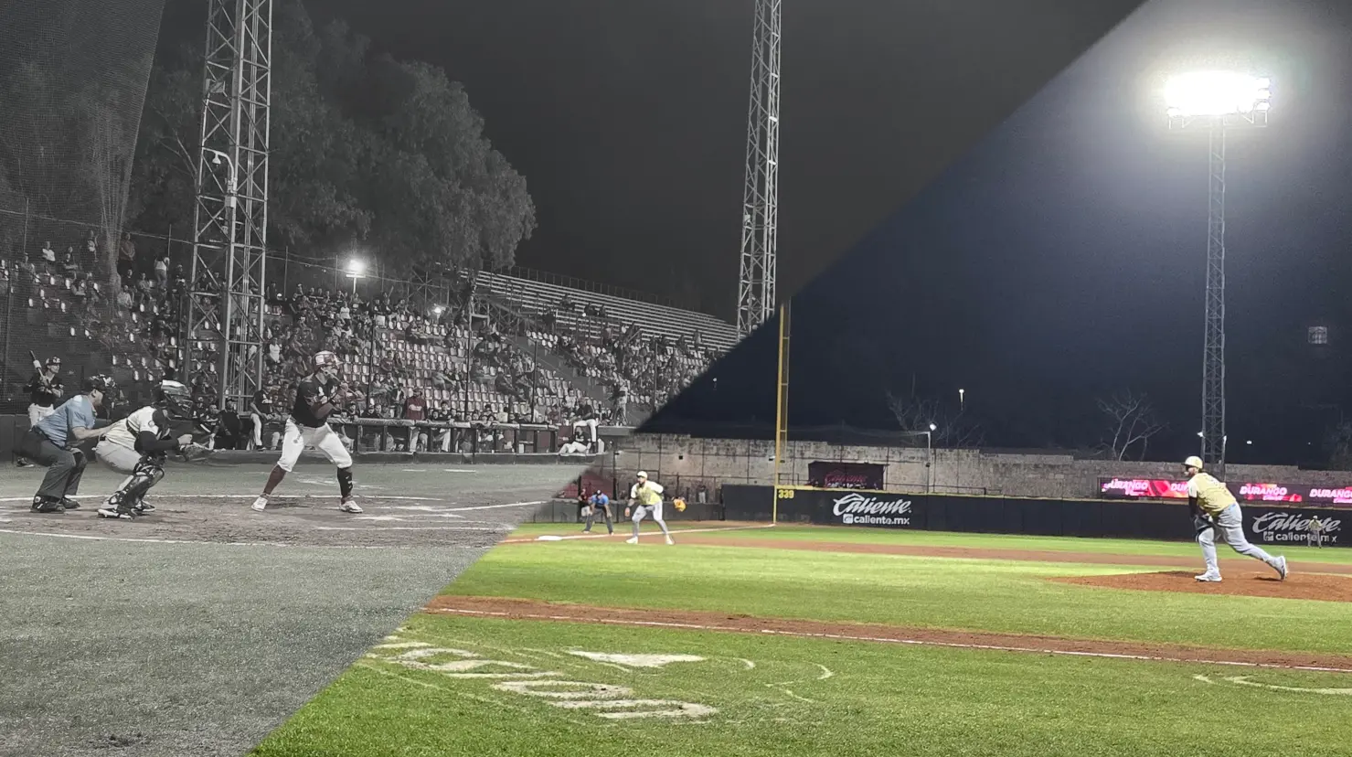 Foto: Gerardo Lares | Caliente de Durango tuvo un gran duelo contra Tecos de los dos Laredos en el que perdió el primero de la serie.