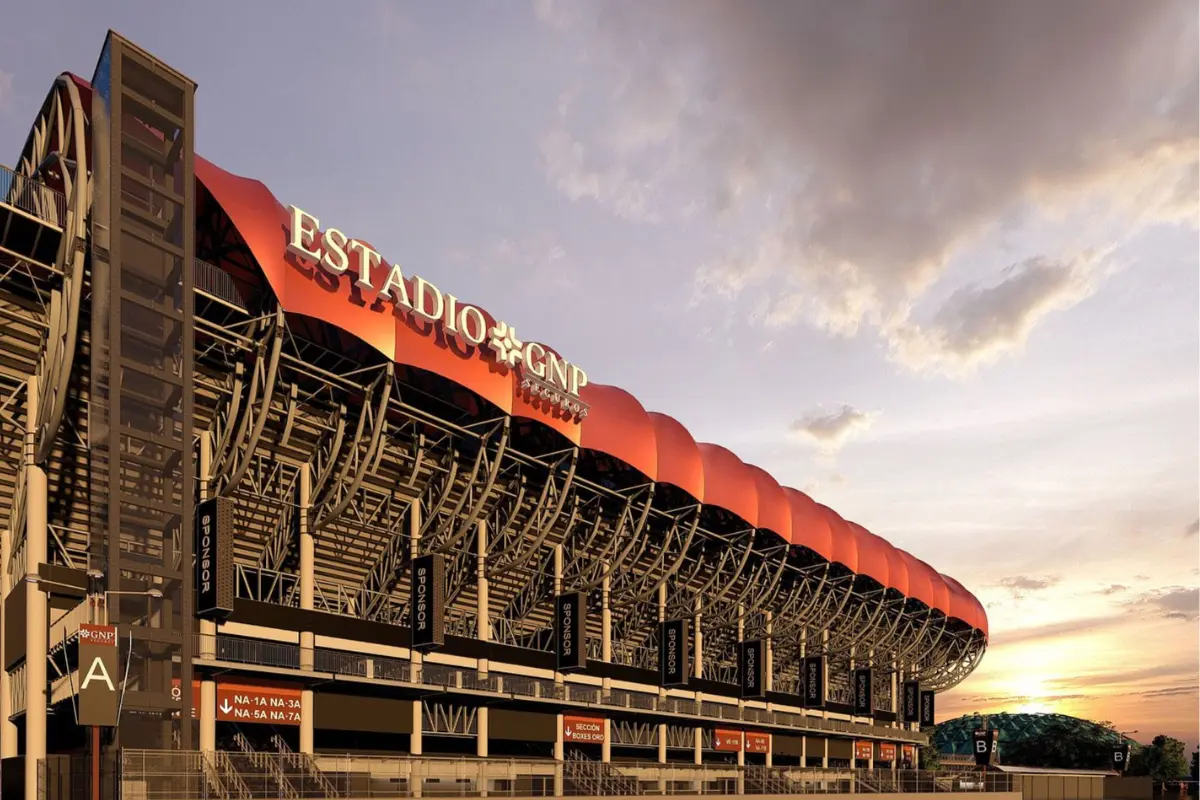 Estadio GNP Seguros. Foto: .rock360mx | Canva