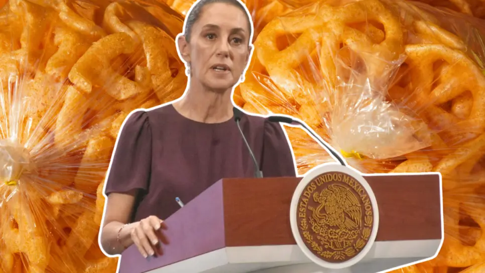 VIDEO | Niño recibe a Claudia Sheinbaum en SLP con una inusual petición