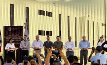 Samuel García inaugura complejo habitacional en la Aduana Colombia para empleados del puerto fronterizo