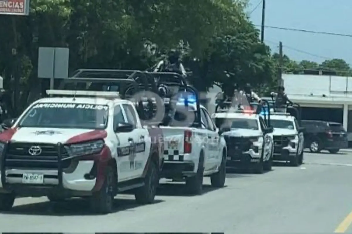 La madrugada de este sábado se registró un enfrentamiento armado entre elementos de la Guardia Nacional y un grupo de civiles armados en el ejido Santa Clara, municipio de Galeana, Nuevo León. Foto: POSTAMX