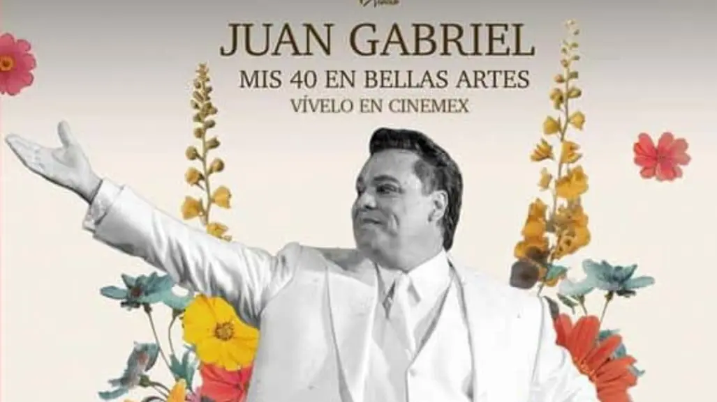 Juan Gabriel llega a Coahuila, en estos cines puedes ver su concierto