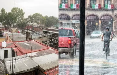 ¡Toma precauciones! Activan alerta amarilla por lluvias y granizo en CDMX