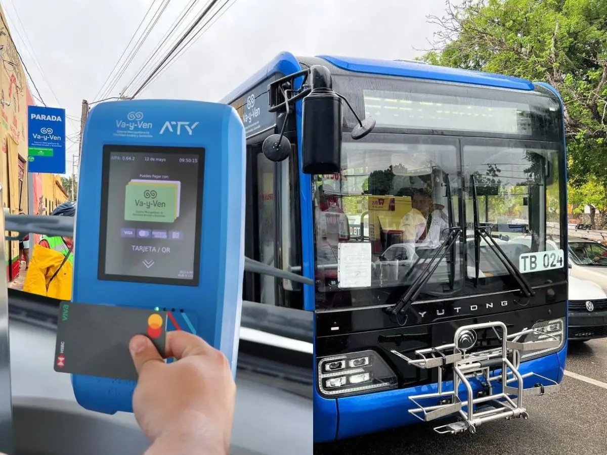 El nuevo método de pago para poder abordar las unidades de transporte Va y Ven busca agilizar tiempos y mejorar la experiencia del usuario.- Fuente ATY