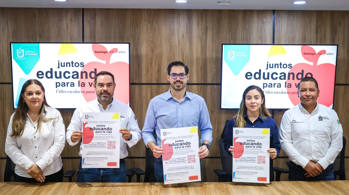 Una vez concluido el registro, los beneficiarios recibirán un comprobante con la fecha y hora específica para recoger su paquete en el Gimnasio Polivalente 21 de Marzo. Foto: Gobierno de Santiago.