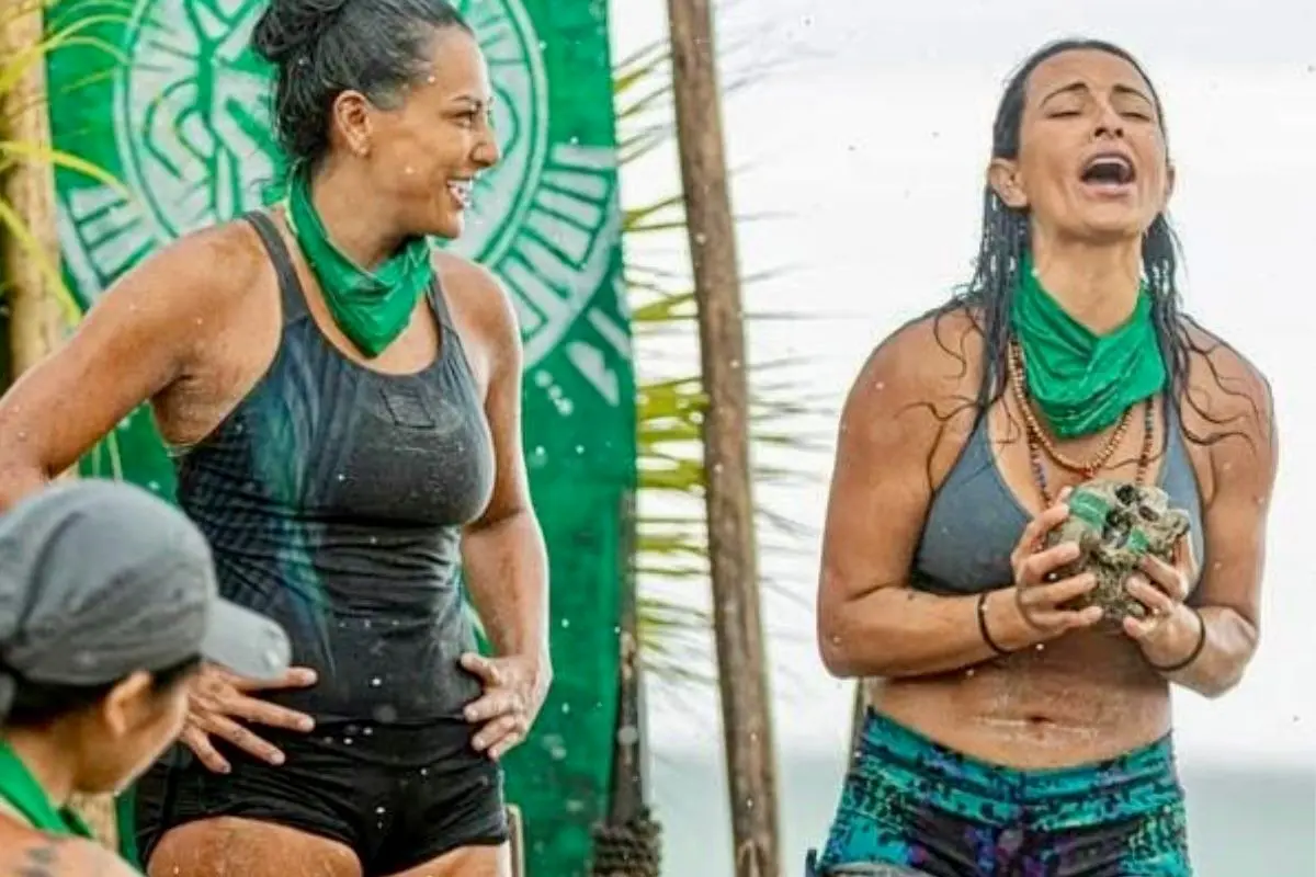 En un juego de destreza mental y donde el objetivo era armar un rompecabezas Cecilia y Janette resolvieron sin problema la prueba. (CRÉDITO: IG SURVIVOR MÉXICO 2025)