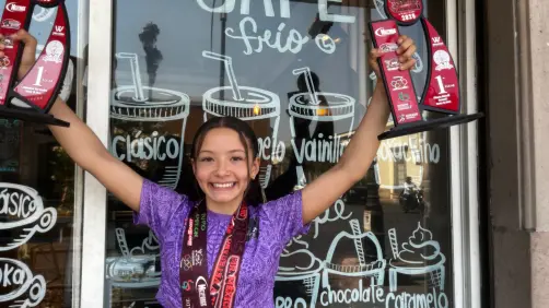 Pequeña duranguense representará a México en mundial de fitness
