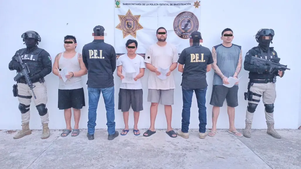 Detienen a cuatro por homicidio en supuesto centro de rehabilitación en Kanasín