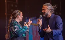 La fea más bella, Lucero y Jaime Camil: Invitados de lujo en el show de Las Angélicas