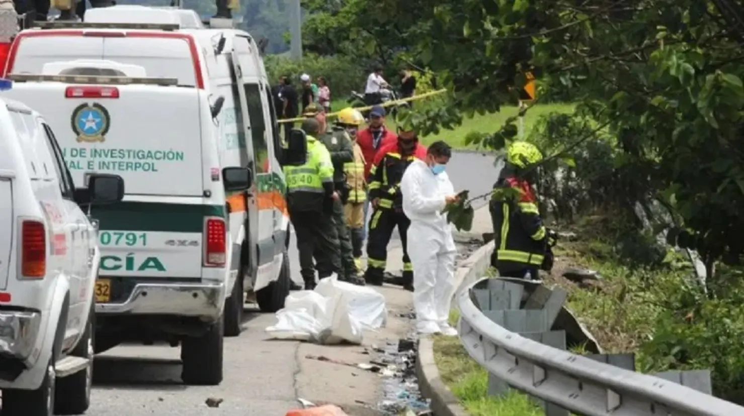 Accidente de autobús cobra la vida de 10 universitarios en Colombia. Foto: Redes Sociales