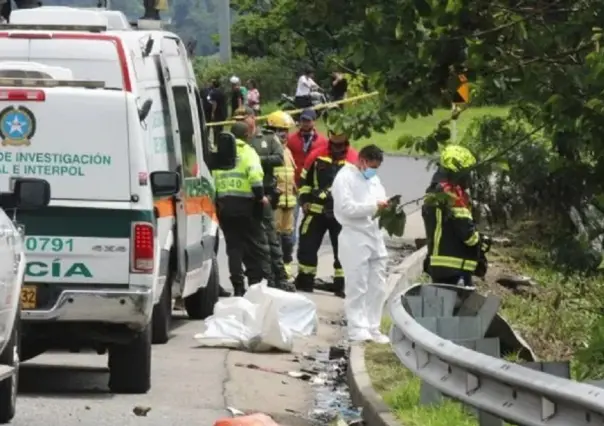 Accidente de autobús cobra la vida de 10 universitarios en Colombia