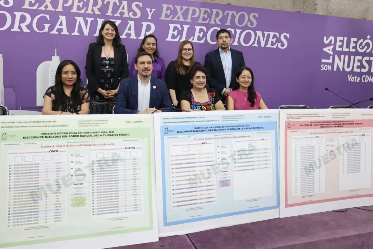 Presentación de boletas IECM. Foto: iecm.mx | Canva
