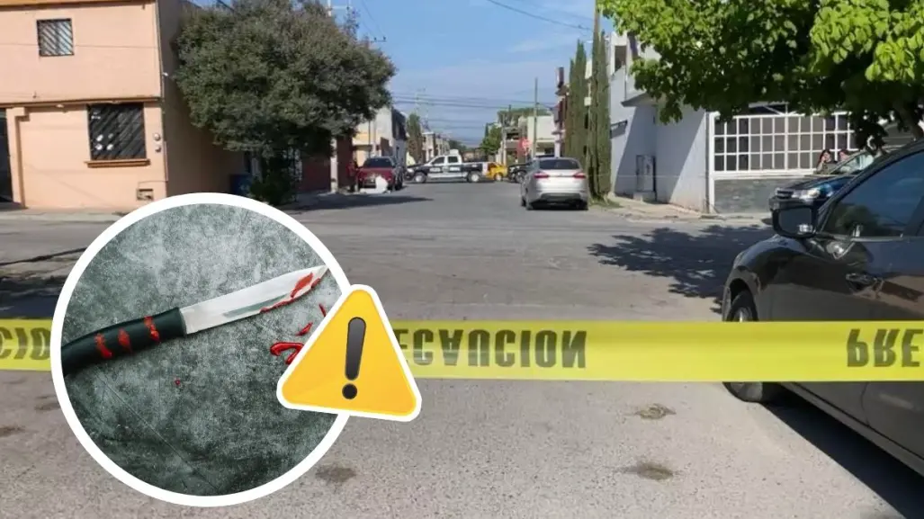 Hombre apuñala a la pareja de su ex en Saltillo, fue en la colonia Zaragoza