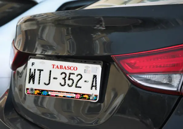 Así puedes dar de baja tus placas vehiculares por robo en Tabasco
