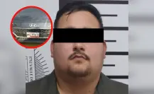 Detienen a conductor en Santiago por circular con placas falsificadas
