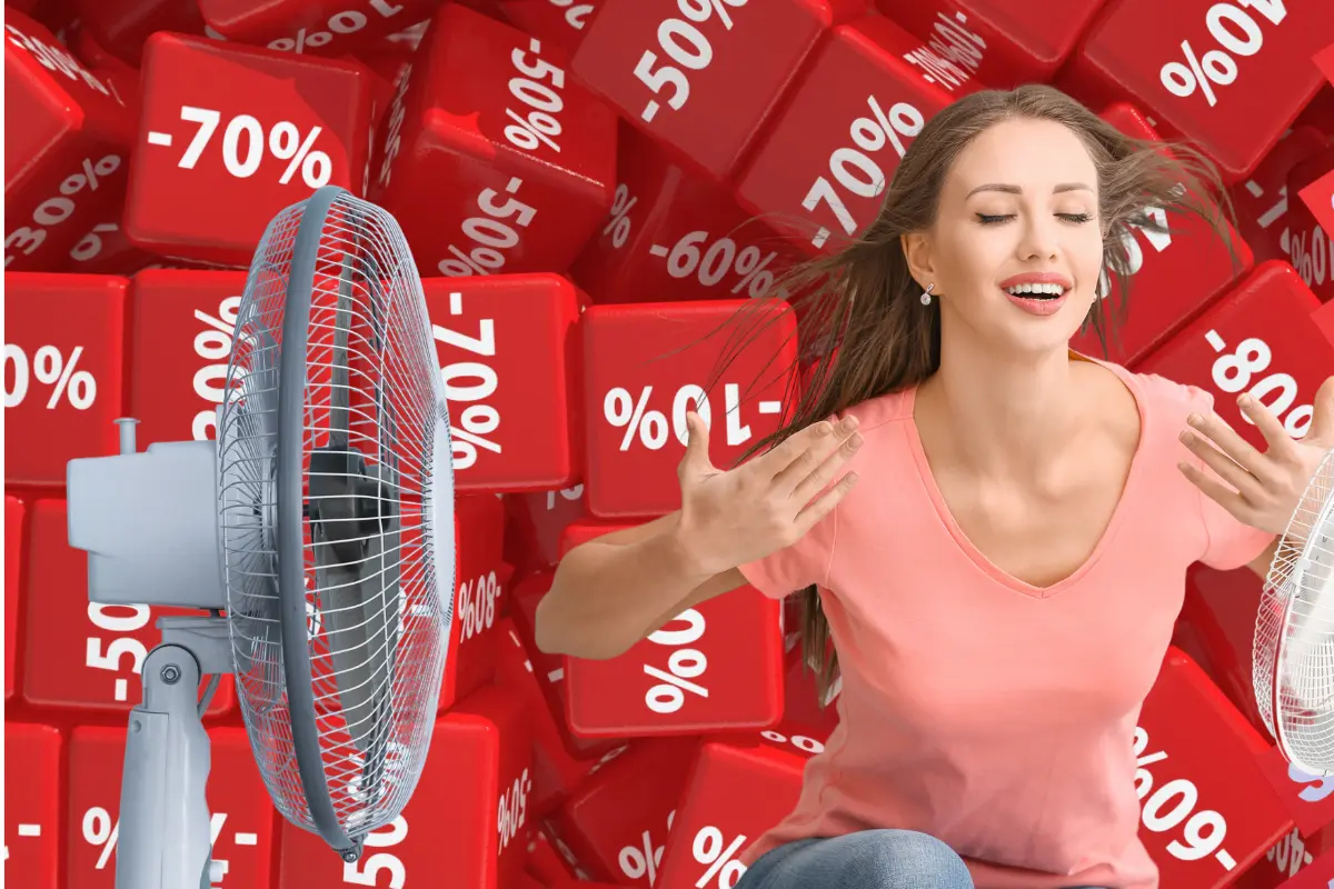 Durante el Hot Sale 2025 Liverpool lanza una oferta especial en ventiladores para soportar las altas temperaturas del verano. Foto: Canva