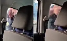VIDEO | Montachoques es exhibido intimidando a una víctima en calles de CDMX