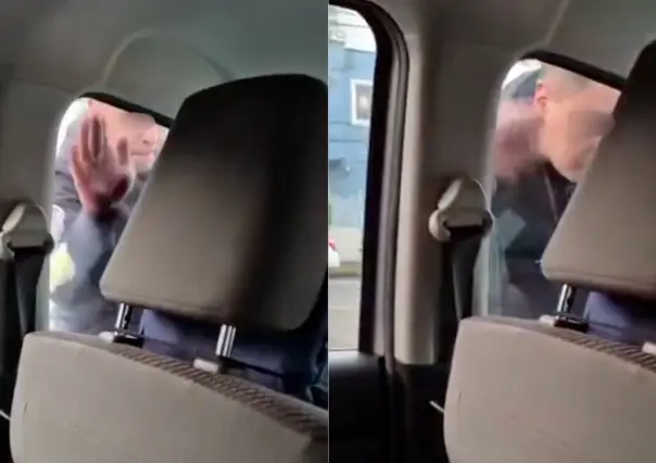 VIDEO | Montachoques es exhibido intimidando a una víctima en calles de CDMX