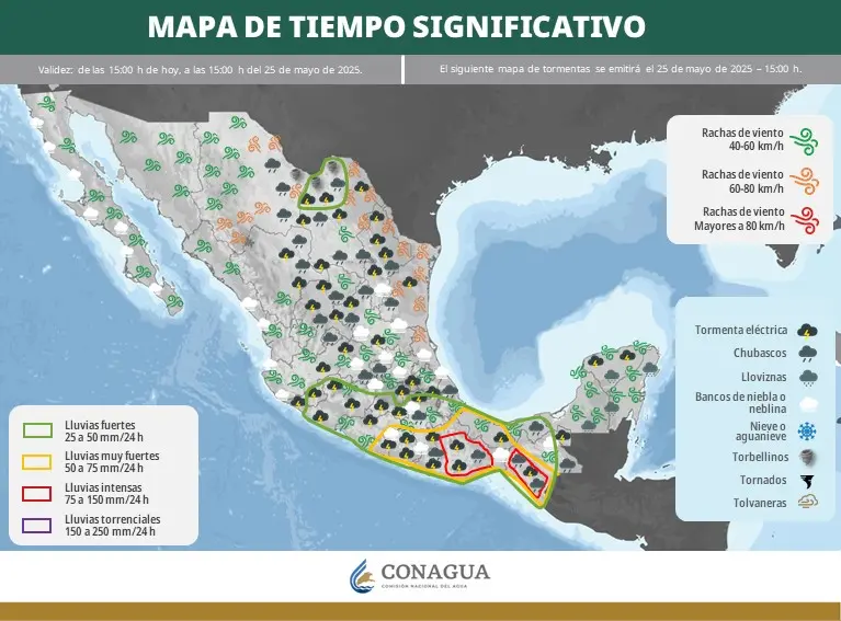 Foto: Sistema Meteorológico Nacional (SMN).