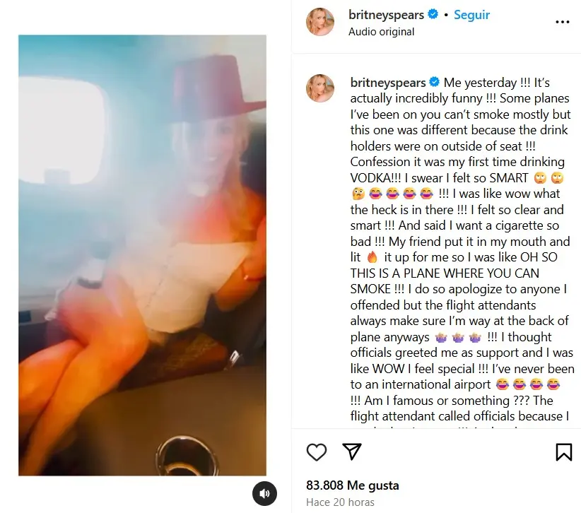 Foto: Britneyspears / Instagram.