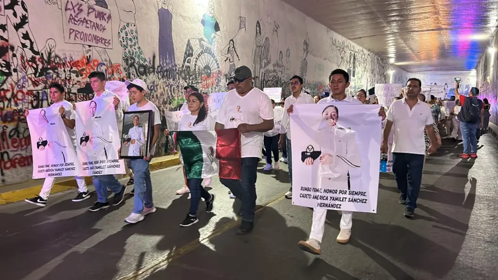 Rinden último homenaje a la cadete América