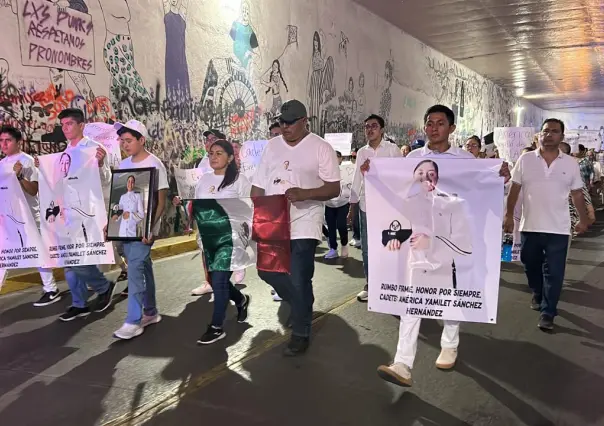 Rinden último homenaje a la cadete América
