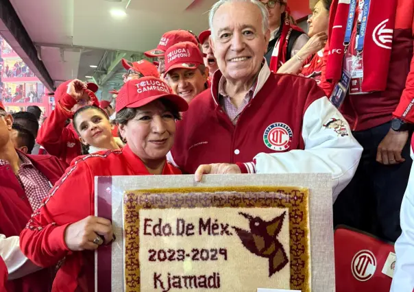 ¡Vamos, Toluca! Delfina Gómez felicita a los Diablos Rojos tras el triunfo ante el América