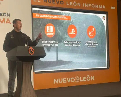 Protección Civil advierte por lluvias fuertes para esta semana en Nuevo León