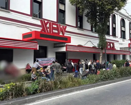 CNTE se moviliza simultáneamente a dependencias y televisoras de la CDMX