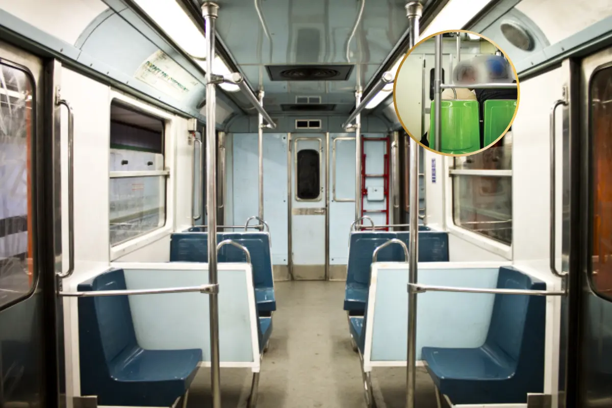 Metro de CDMX. Foto: @metrocruising | Canva