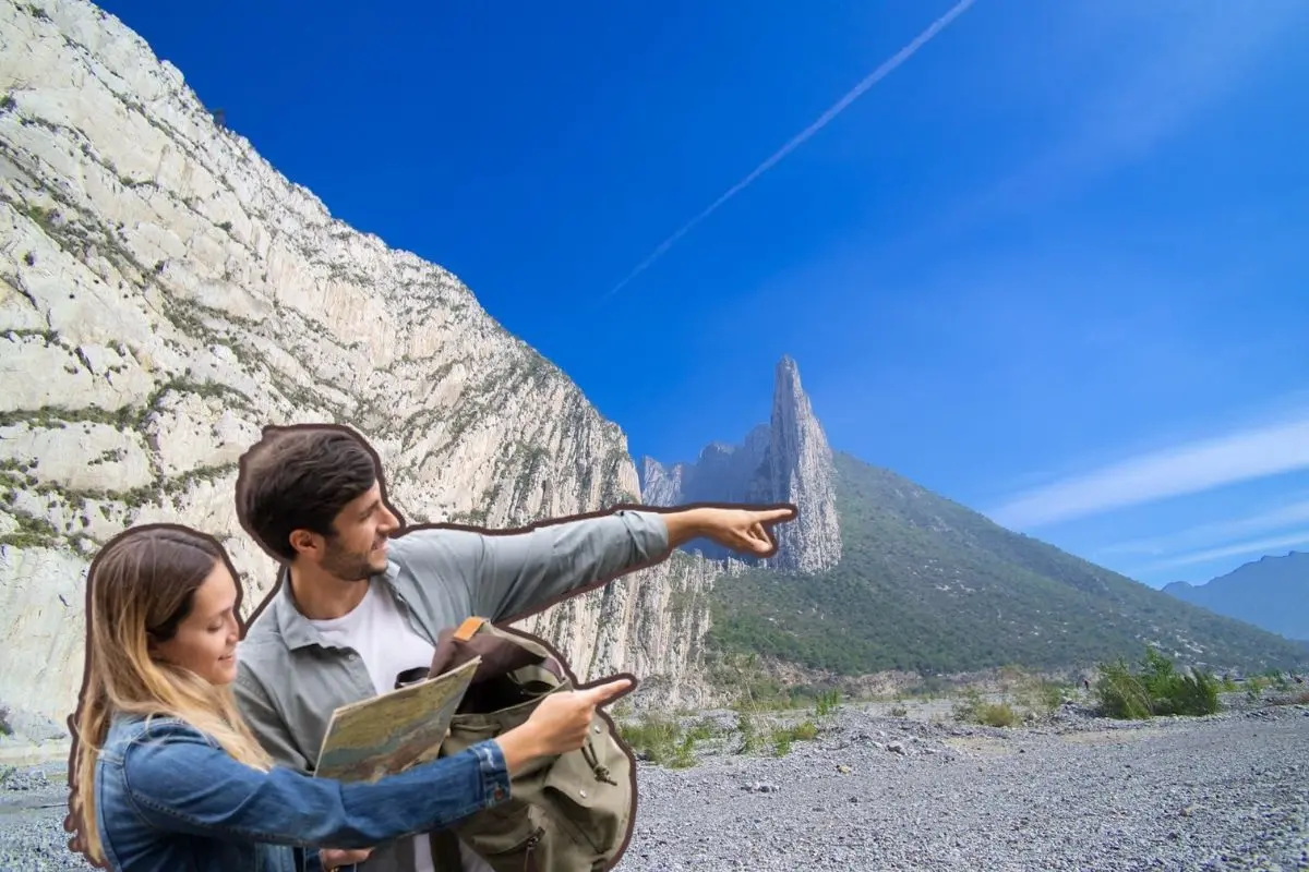 El Cañón de la Huasteca es uno de los sitios más emblemáticos del estado de Nuevo León. Foto: Expedia / CANVA