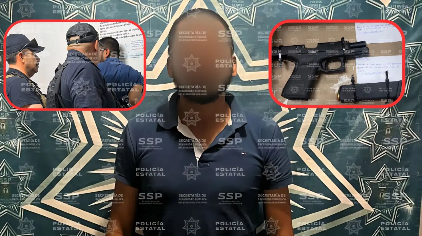 El individuo usó un arma de uso exclusivo del Ejército y las Fuerzas Armadas en la agresión.