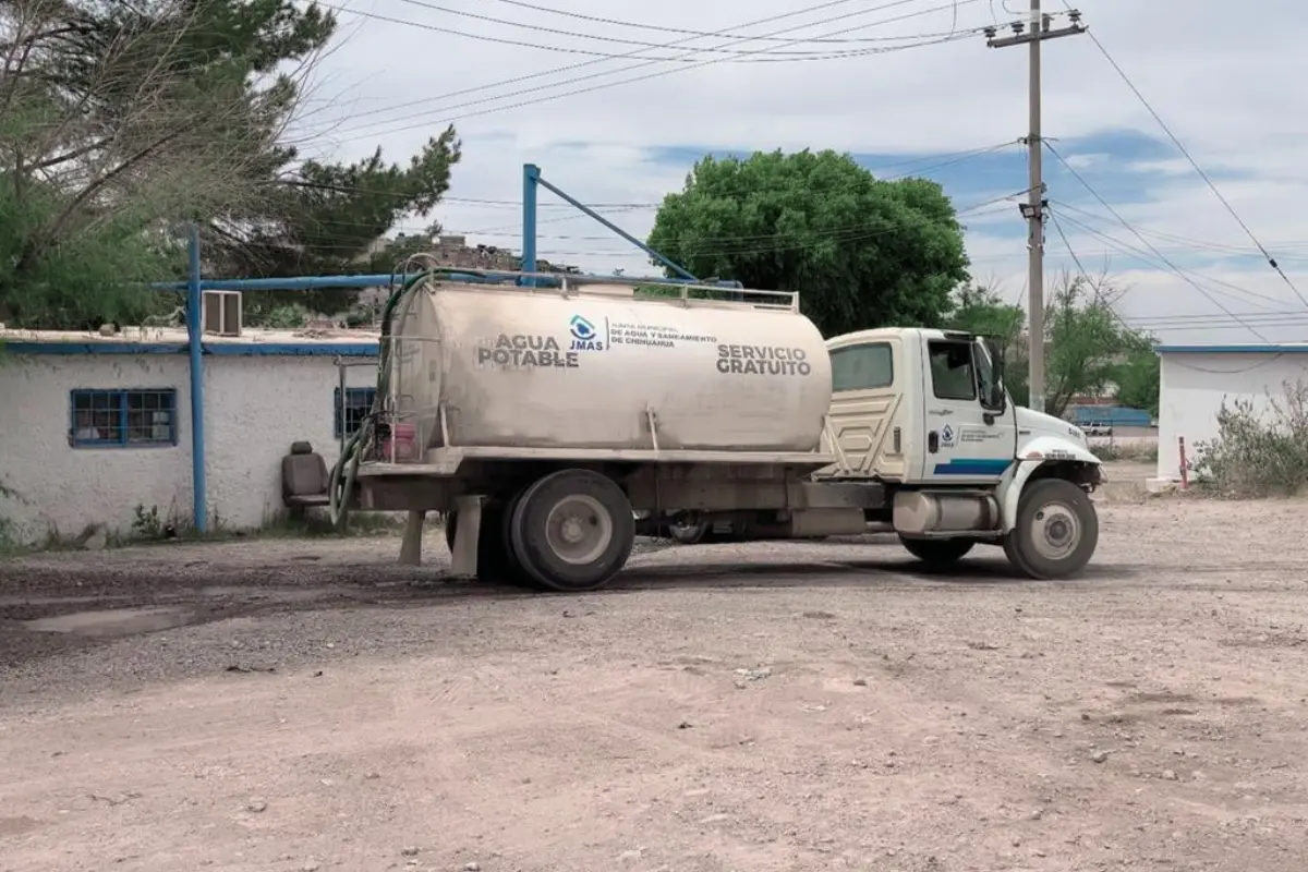 Esta es la Ruta de abastecimiento de agua por pipas – Ciudad Victoria. Foto: COMAPA