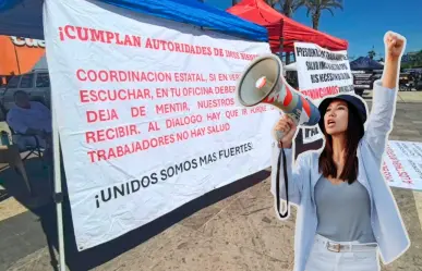Sin clases: continúa semana de protestas del magisterio en BCS