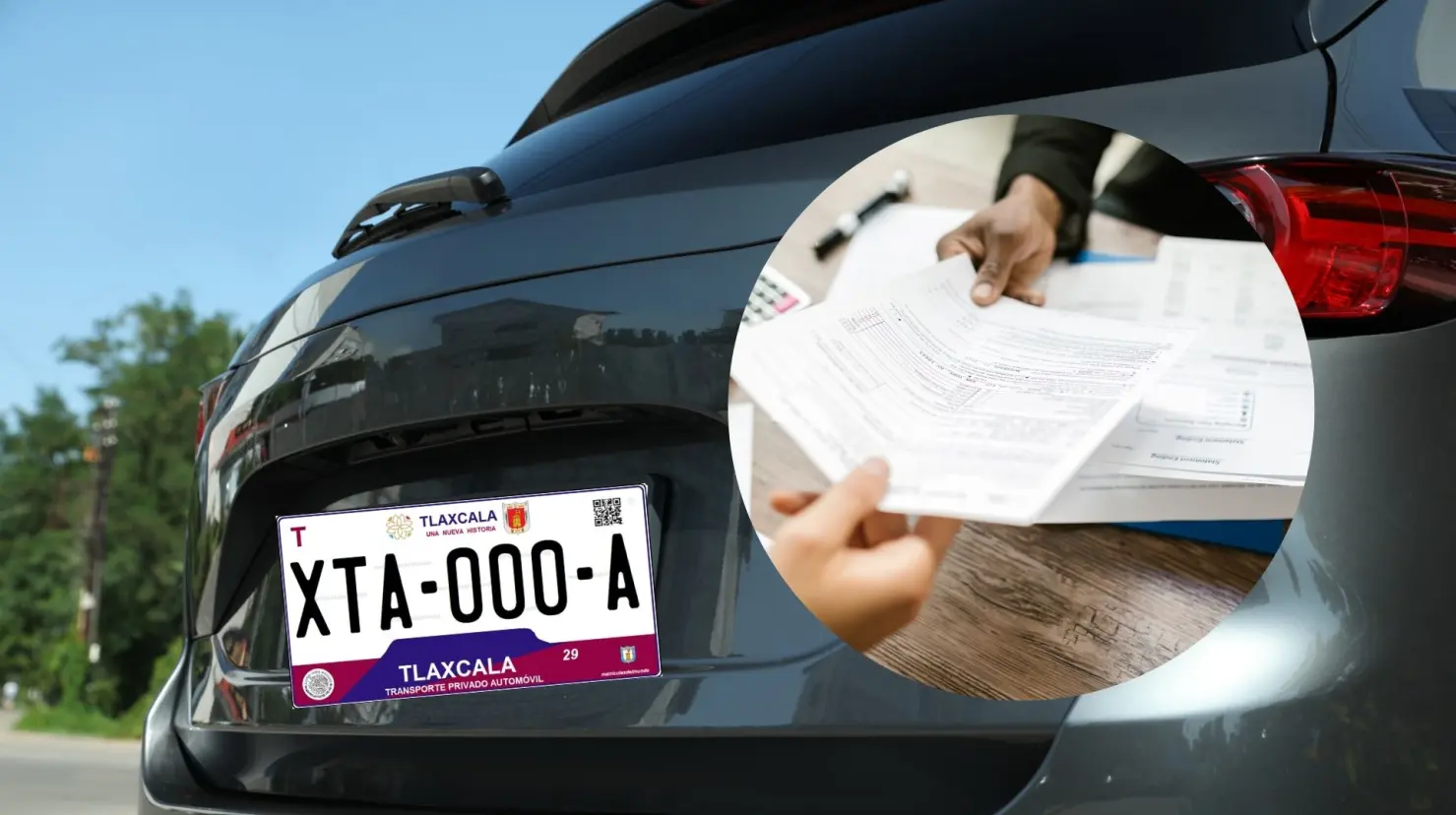 Placas vehiculares en Tlaxcala: ¿Cómo puedes dar de baja tus matrículas? Foto: Canva | Gobierno de Tlaxcala