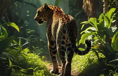 Es el felino más grande de América y vive en la selva de Yucatán