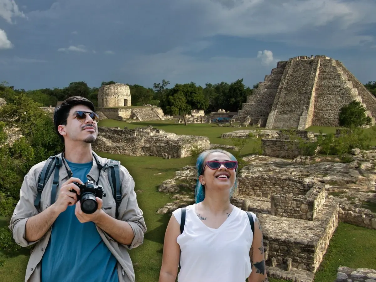 Mayapán es uno de las ciudades mayas más importantes de Yucatán y ofrece algunas características que la vuelven atractiva para visitarla un fin de semana.- Fuente INAH y Canva