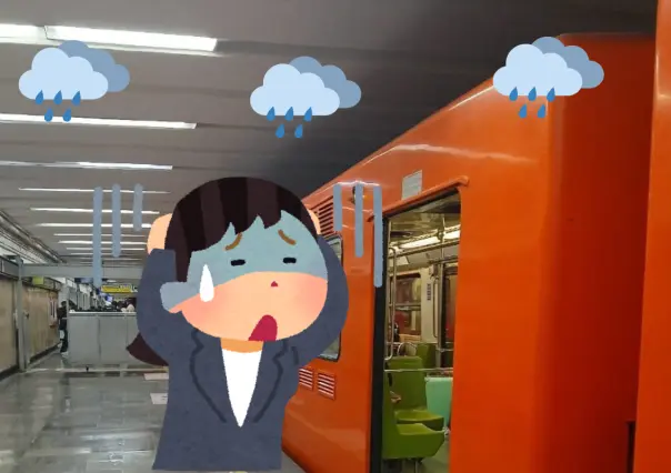 Metro de CDMX anuncia retrasos en estas líneas por lluvias