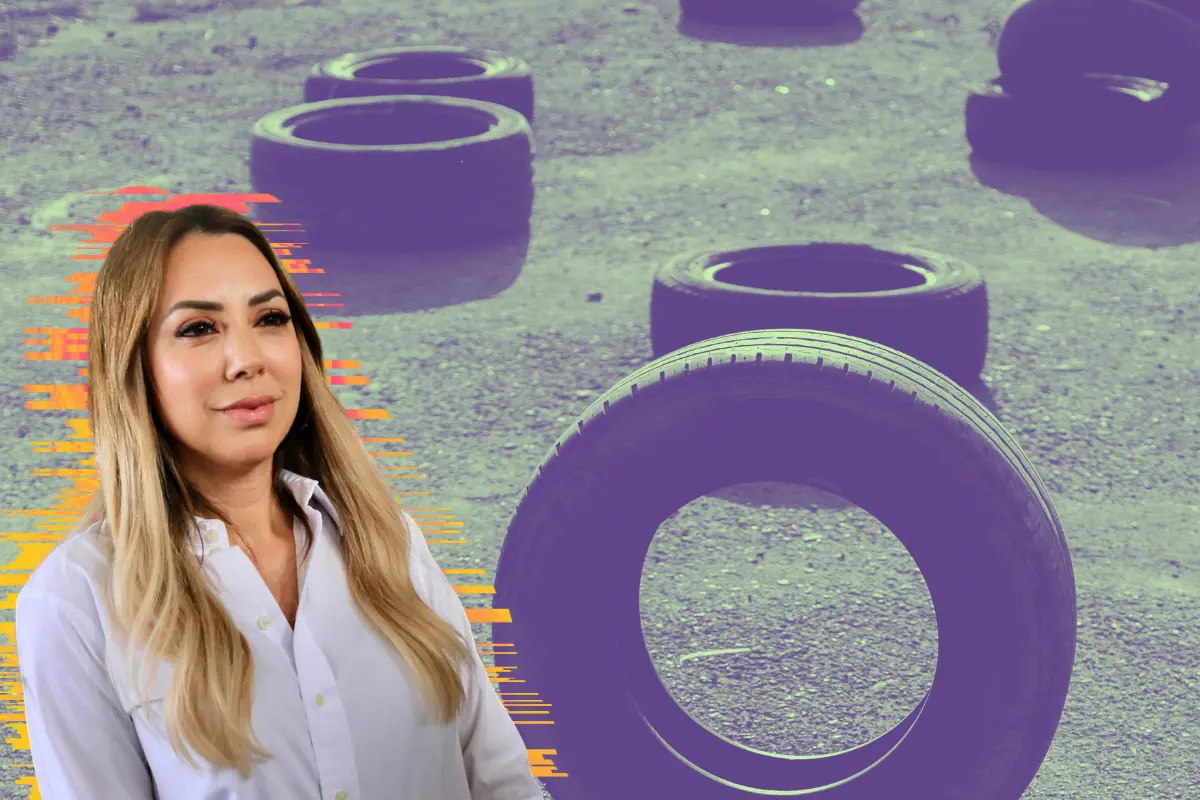Con esta reforma, Perla Villarreal busca garantizar que la gestión de llantas y neumáticos usados se realice de manera ordenada/Foto: POSTA