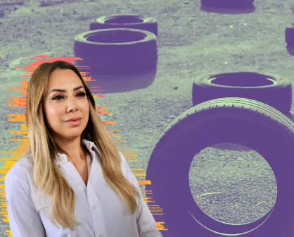 Perla Villarreal plantea crear programas de reciclaje de llantas para Nuevo León