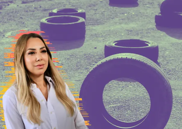 Perla Villarreal plantea crear programas de reciclaje de llantas para Nuevo León