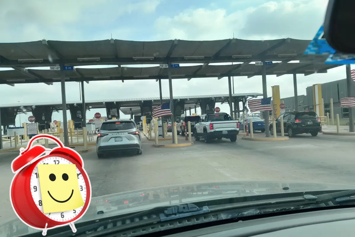 El puente Anzaldúas registra poco tiempo para su cruce | Foto: Perla Herrera