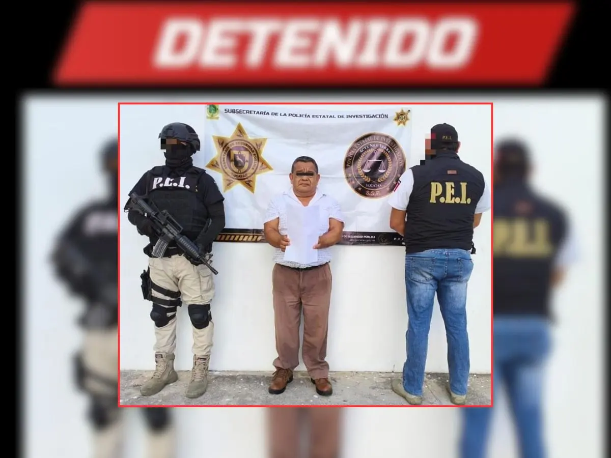 Un sujeto fue detenido la jornada del domingo por el delito de abuso cometido contra una menor de edad en agosto de 2024.- Fuente SSP