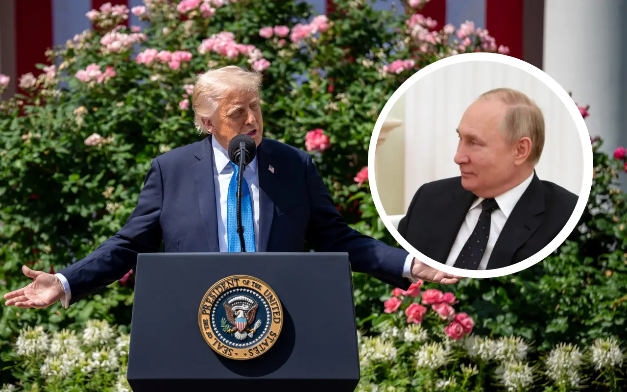 Donald Trump y Vladimir Putin. Foto: X (@WhiteHouse) / (@KremlinRussia)