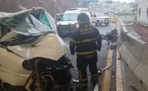 Accidente en Supervía de CDMX deja tres muertos