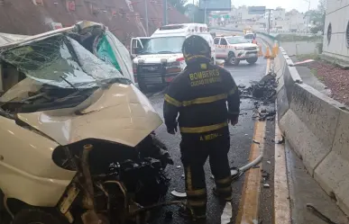 Accidente en Supervía de CDMX deja tres muertos