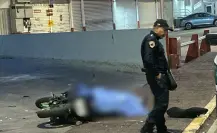 Muere motociclista al derrapar en Xochimilco, CDMX